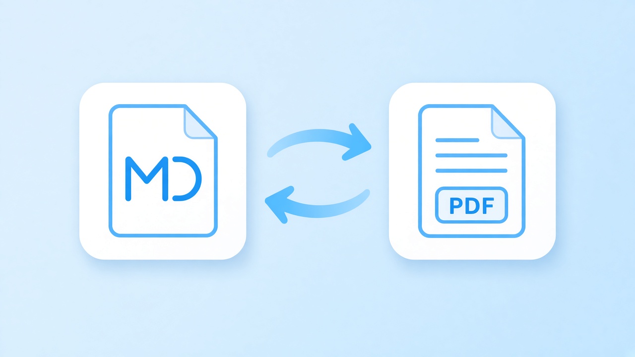 Reverse converter after pdf to md
